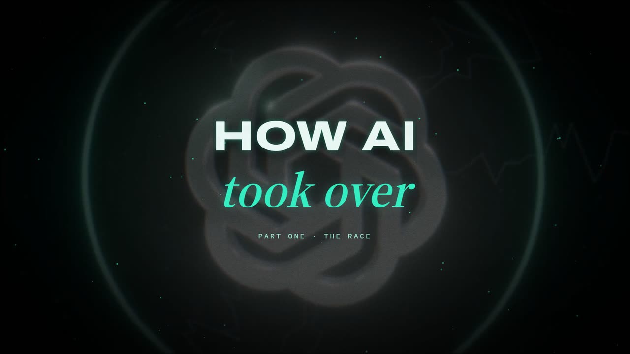 Title card reading How AI took over over a glowing OpenAI logo