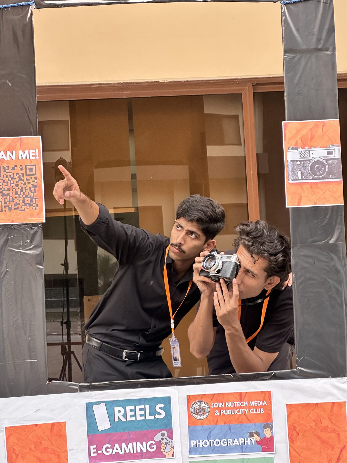 At the NMPC recruitment booth